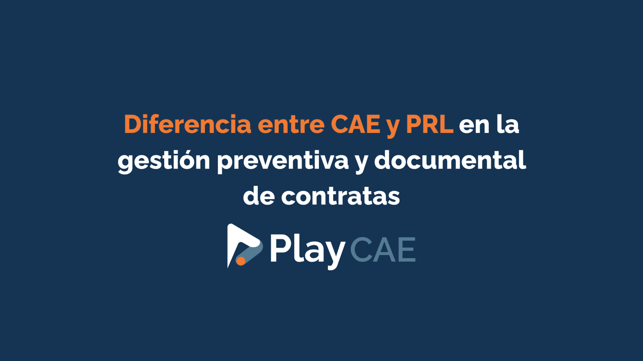 Diferencia entre CAE y PRL: qué es cada una y cuándo aplica